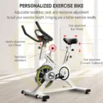 NEW GOLD Spinning Bike Bicycle SB200 Home Fitness Equipment Ultra-Quiet Resistance Indoor Cycling Sport Senaman Basikal - Image 2