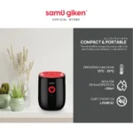 Samu Giken Penyahlembap Rumah | Household Dehumidifier Reduce Excess Moisture With Water Tank & Msia Plug (800ml) - Image 5