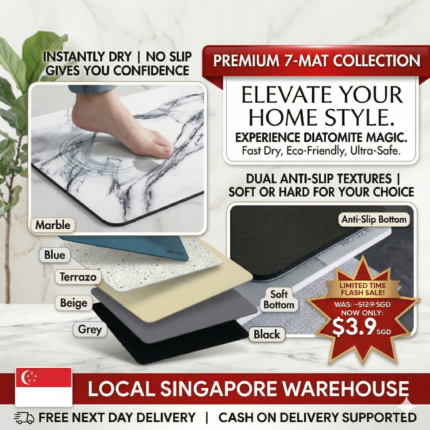 Diatomite Absorbent Mat & Soft Diatomite Absorbent Mat