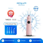 Zenyum Water Flosser Pro (White/Black/Pink) - Rechargeable, Dental Care, Water Resistant - Image 3