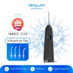 Zenyum Water Flosser Pro (White/Black/Pink) - Rechargeable, Dental Care, Water Resistant - Image 4