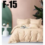 Silky-Smooth Fitted Bedsheet Set with Pillow & Bolster Case Included 4 Soft Breathable Material 360 Rubber Band Design for Comfortable Sleep - Image 2