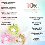 Kapsa Laundry Pods - 30 Capsules | 10-in-1 Detergent Fragrance Softener | 10X Cleaning Power | Stain & Odour Removal | Low Suds For Sensitive Skin | Top Load & Front Load Washer | Eco-Friendly - Image 11