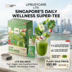 LIPBUSYCARE LITE & GLOW Daily Wellness Ritual - A Perfect Pair of Turmeric-Ginger Lemon Sip & Fruity Kale-Chia Fiber Blend.