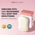SKINEVER | Niacinamide Skin Brightening Soap 80G | Cleansing | Brightening | Soothing | Even Skin Tone | Fade Dark Spots - Image 7