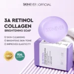 SKINEVER | Niacinamide Skin Brightening Soap 80G | Cleansing | Brightening | Soothing | Even Skin Tone | Fade Dark Spots - Image 9
