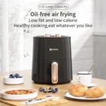 Simplus Air Fryer 4.5L 1300W 8 Preset Menu30min Preset Timer 80-200°C TemperatureControl Non Stick Basket Airfryer Cooker - Image 2