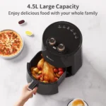 Simplus Air Fryer 4.5L 1300W 8 Preset Menu30min Preset Timer 80-200°C TemperatureControl Non Stick Basket Airfryer Cooker - Image 3
