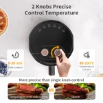 Simplus Air Fryer 4.5L 1300W 8 Preset Menu30min Preset Timer 80-200°C TemperatureControl Non Stick Basket Airfryer Cooker - Image 5