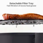 Simplus Air Fryer 4.5L 1300W 8 Preset Menu30min Preset Timer 80-200°C TemperatureControl Non Stick Basket Airfryer Cooker - Image 6